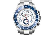 Load image into Gallery viewer, Yacht-Master II, Oyster, 44 mm, Oystersteel Front Facing