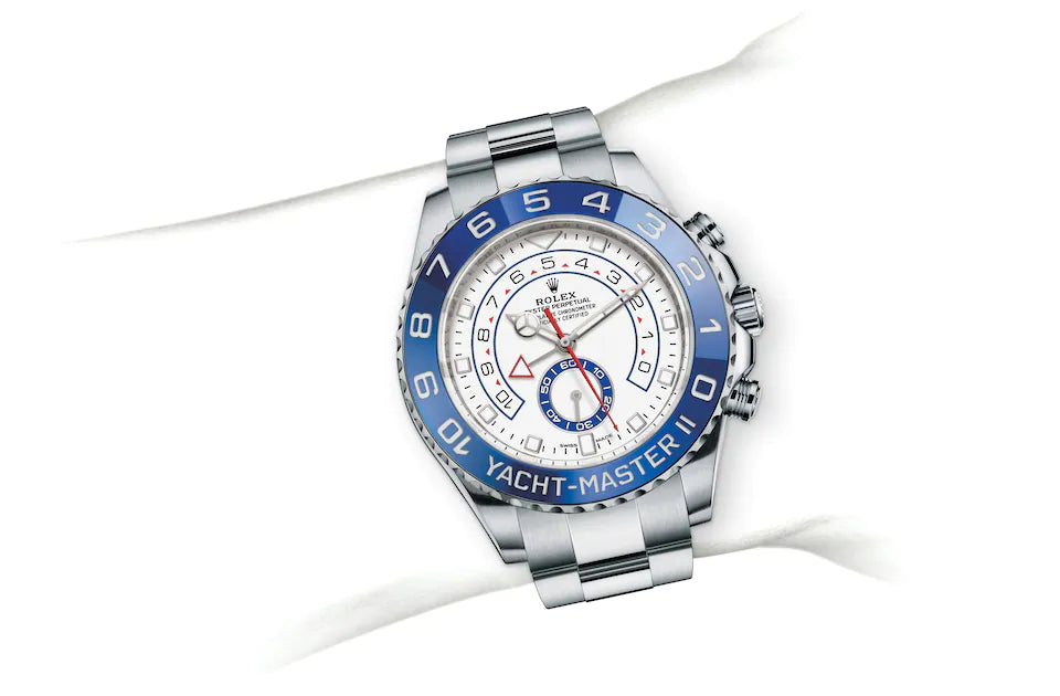 Rolex Yacht-Master II in Oystersteel - M116680-0002 at Fink's Jewelers