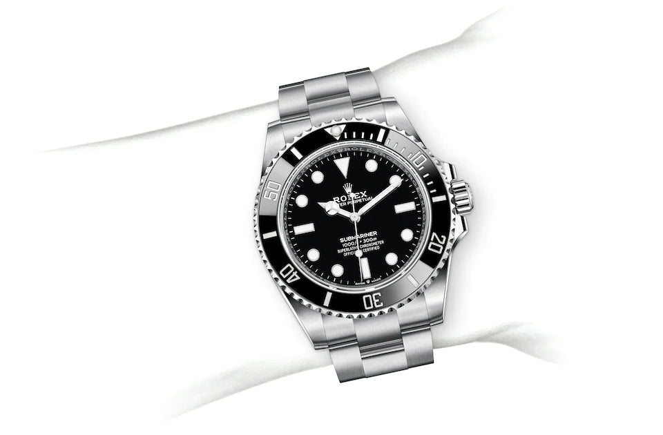 Rolex Submariner in Oystersteel - M124060-0001 at Fink's Jewelers