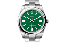 Load image into Gallery viewer, Oyster Perpetual 41, Oyster, 41 mm, Oystersteel Front Facing