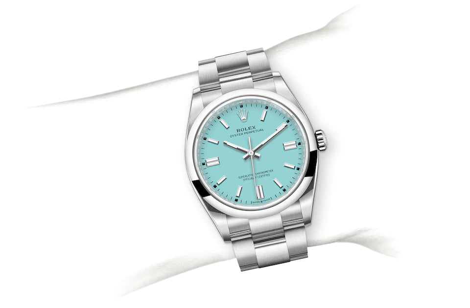 Rolex Oyster Perpetual 36 in Oystersteel - M126000-0006 at Fink's Jewelers