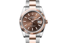 Load image into Gallery viewer, Datejust 36, Oyster, 36 mm, Oystersteel and Everose gold Front Facing