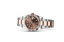 Load image into Gallery viewer, Datejust 36, Oyster, 36 mm, Oystersteel and Everose gold Laying Down