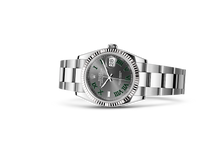 Load image into Gallery viewer, Datejust 36, Oyster, 36 mm, Oystersteel and white gold Laying Down