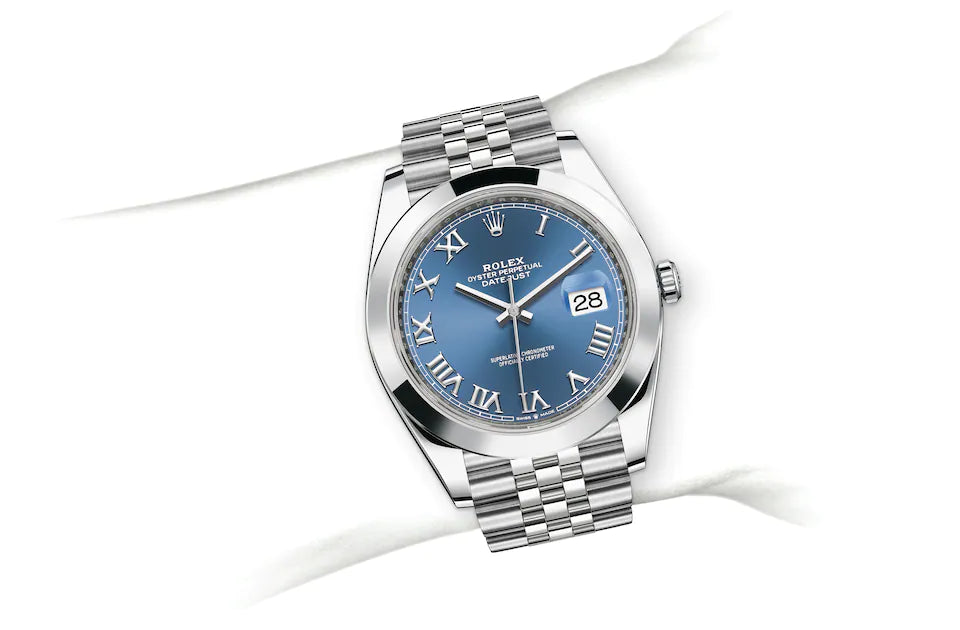 Datejust 41, Oyster, 41 mm, Oystersteel Specifications
