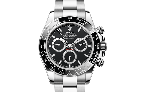 Cosmograph Daytona, Oyster, 40 mm, Oystersteel Front Facing