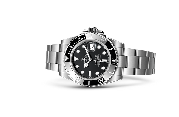 Submariner Date, Oyster, 41 mm, Oystersteel Laying Down