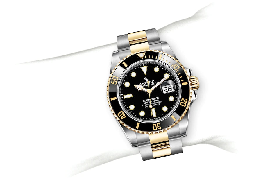 Rolex Submariner Date in Oystersteel and Yellow Gold - M126613LN-0002 at Fink's Jewelers