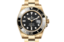 Submariner Date, Oyster, 41 mm, yellow gold Front Facing
