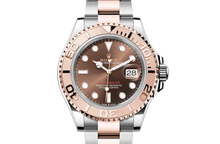Load image into Gallery viewer, Yacht-Master 40, Oyster, 40 mm, Oystersteel and Everose gold Front Facing