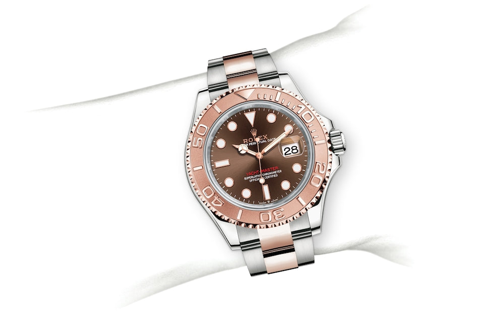 Rolex Yacht-Master 40 in Oystersteel and Everose Gold - M126621-0001 at Fink's Jewelers