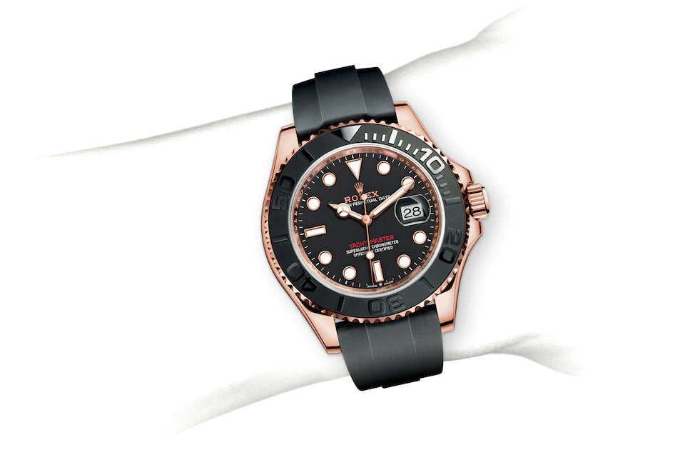Rolex Yacht-Master 40 in Everose Gold - M126655-0002 at Fink's Jewelers