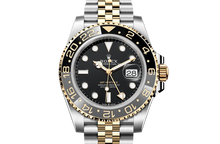 Load image into Gallery viewer, GMT-Master II, Oyster, 40 mm, Oystersteel and yellow gold Front Facing