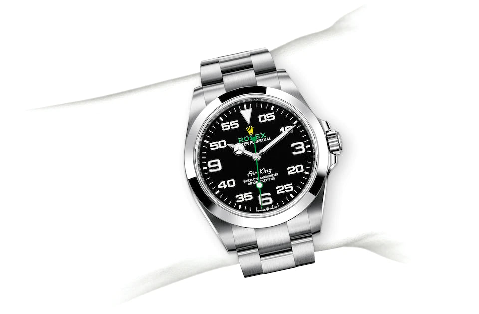 Rolex Air-King in Oystersteel - M126900-0001 at Fink's Jewelers