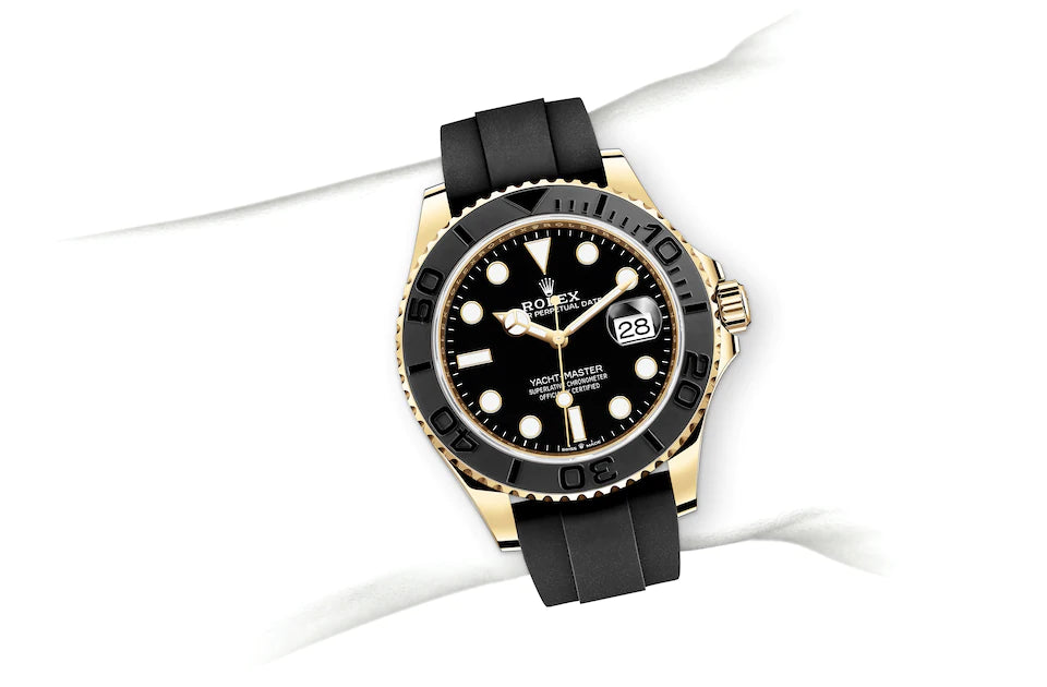 Yacht-Master 42, Oyster, 42 mm, yellow gold Specifications
