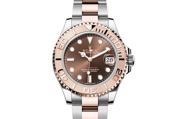 Yacht-Master 37, Oyster, 37 mm, Oystersteel and Everose gold Front Facing