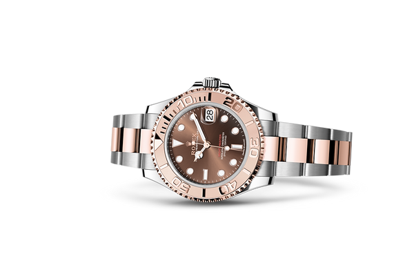 Yacht-Master 37, Oyster, 37 mm, Oystersteel and Everose gold Laying Down