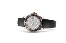 Load image into Gallery viewer, Yacht-Master 37, Oyster, 37 mm, Everose gold Laying Down