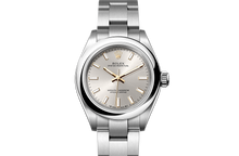 Oyster Perpetual 28, Oyster, 28 mm, Oystersteel Front Facing