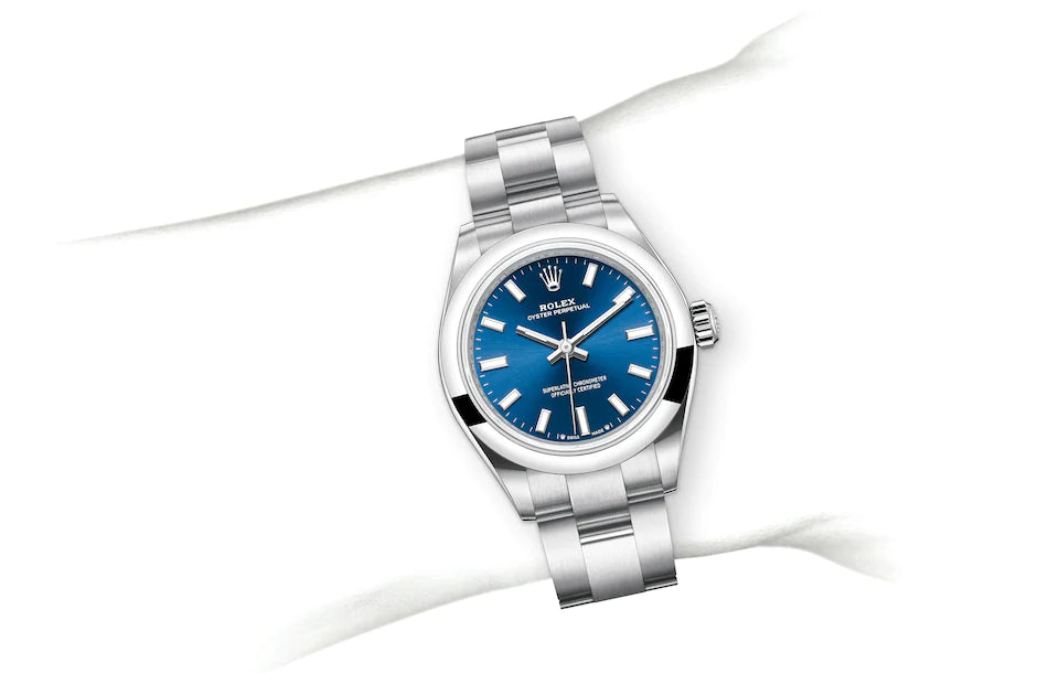 Rolex Oyster Perpetual 28 in Oystersteel - M276200-0003 at Fink's Jewelers