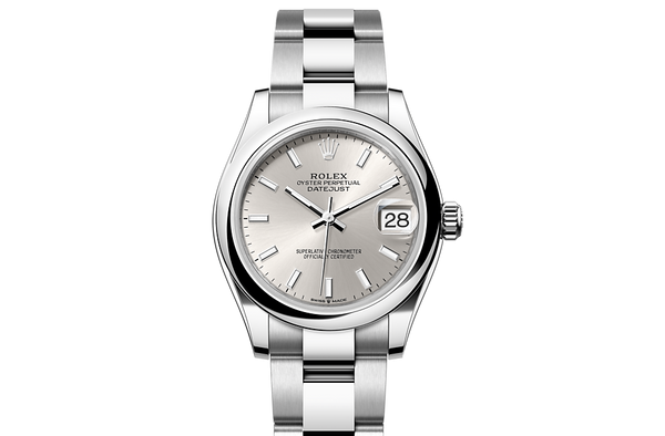 Datejust 31, Oyster, 31 mm, Oystersteel Front Facing