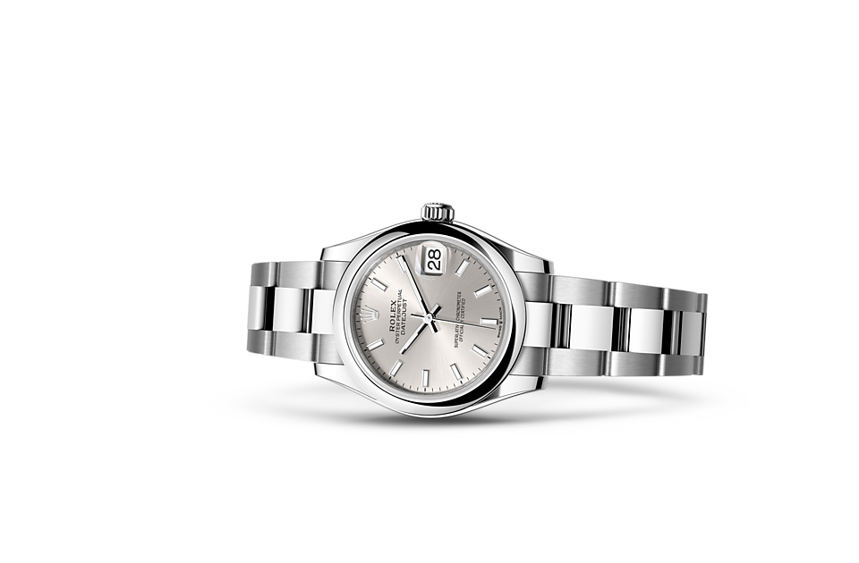 Datejust 31, Oyster, 31 mm, Oystersteel Laying Down