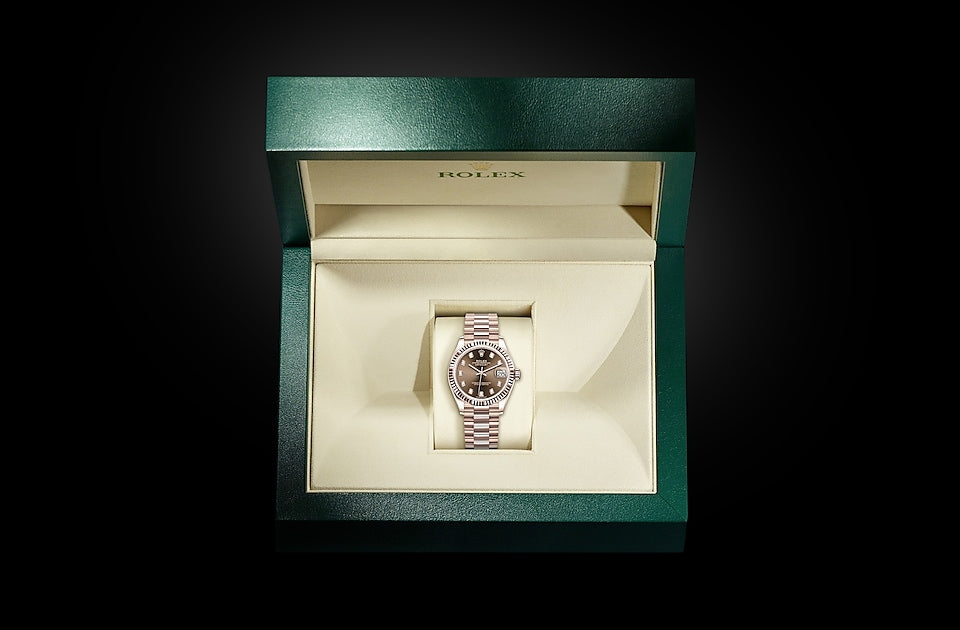 Datejust 31, Oyster, 31 mm, Everose gold in Box