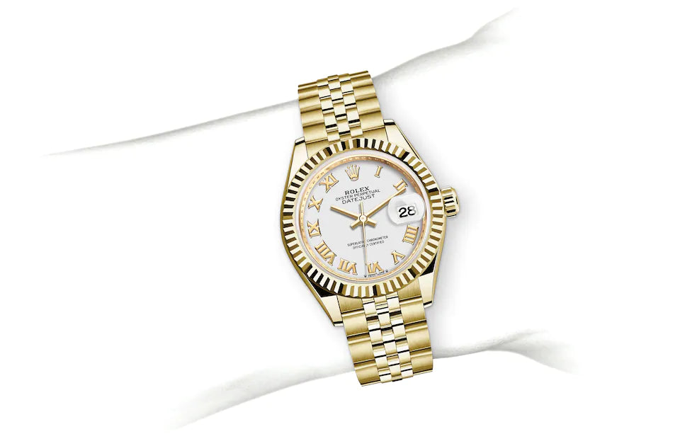 Rolex Lady-Datejust in Yellow Gold - M279178-0030 at Fink's Jewelers