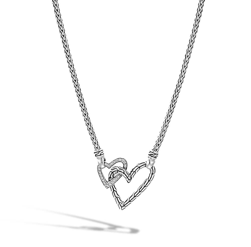NEW 100% Auth PANDORA Rose Pink Swirl Heart Necklace 389279C01 Gift Box +  Bag | eBay