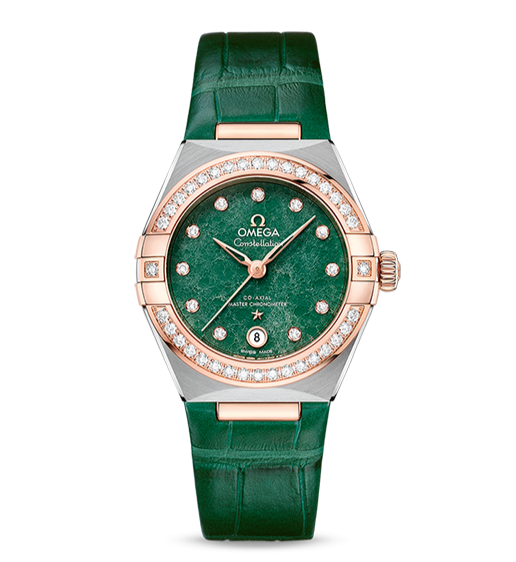 OMEGA Constellation Co-Axial Master Chronometer, 29mm with Green Dial