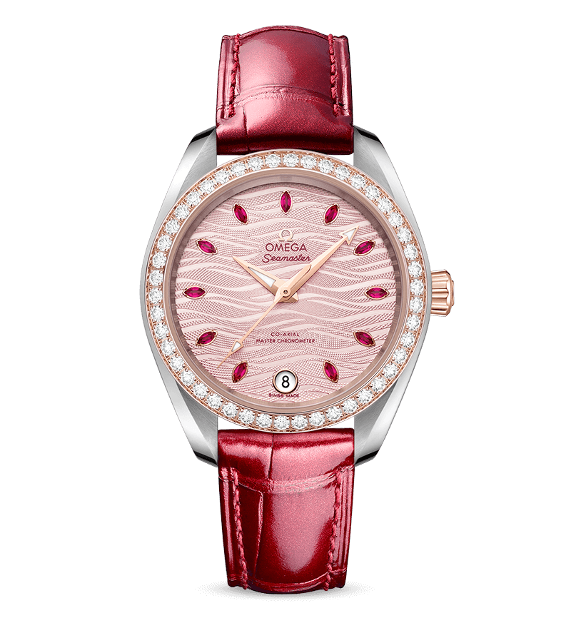 OMEGA Seamaster Aqua Terra, 34mm with Pink Dial