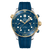 OMEGA Seamaster Diver 300m Co-Axial Master Chronometer Chronograph 44mm, Blue and Gold