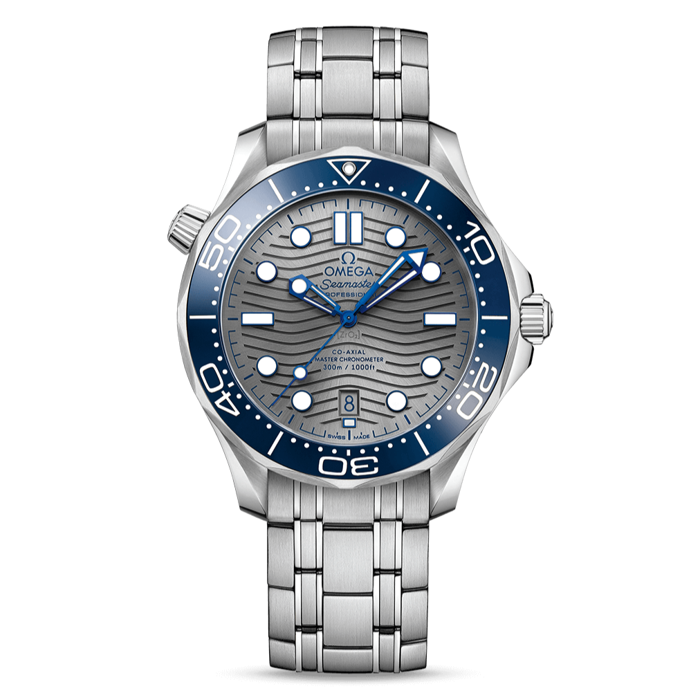 OMEGA Seamaster Diver 300m Co-Axial Master Chronometer 42mm, Stainless Steel and Blue