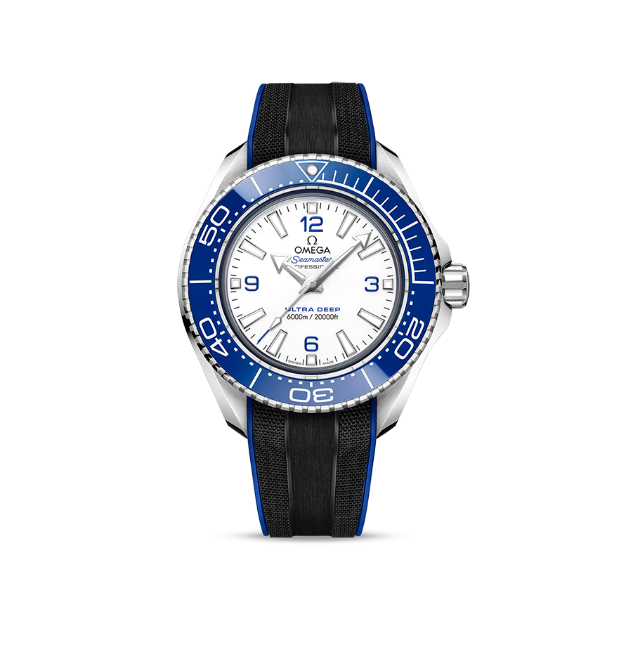 OMEGA Seamaster Planet Ocean 6000m Co-Axial Master Chronometer, 45.5mm with White Dial