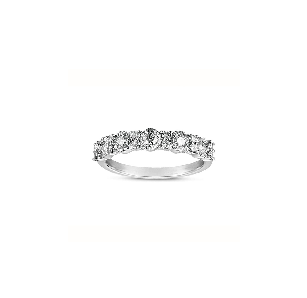 Sabel Collection 14K White Gold Diamond Ring