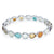 Load image into Gallery viewer, IPPOLITA Rock Candy Sterling Silver All Around Hinged Multi Color Gemstone Bangle