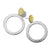 IPPOLITA Chimera Sterling Silver and 18K Yellow Gold Classico Snowman Earrings