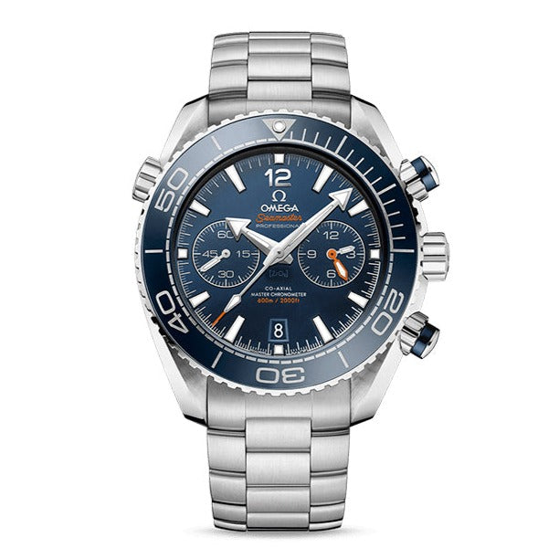 OMEGA Seamaster Planet Ocean 600M OMEGA Co-Axial Master Chronometer Chronograph 45.5mm with Blue Dial