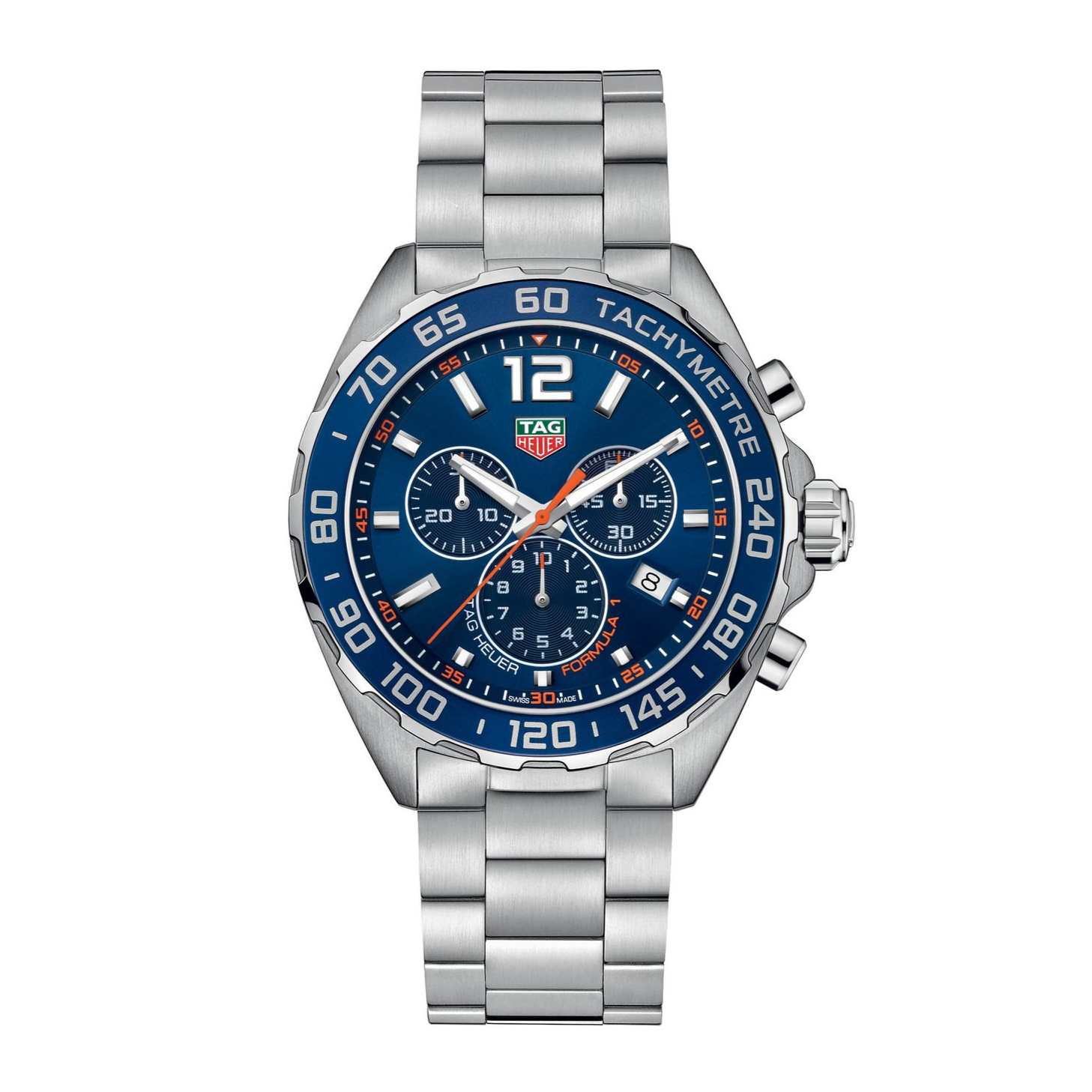 TAG Heuer Formula 1 Chronograph Movement Blue Watch Finks
