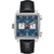 TAG Heuer Men&#39;s Monaco Automatic Calibre 11 Chronograph Blue Dial Leather Strap Watch