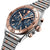Breitling Chronomat B01 Chronograph 42 Steel &amp; 18K Red Gold with Blue Dial