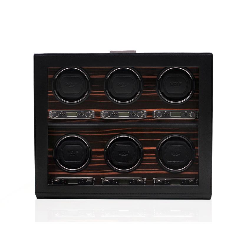 Wolf Roadster Watch Winder Sextuple Module Glass Cover