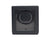Black Pebble Faux Leather Front of Single Module Glass Cover Watch Winder