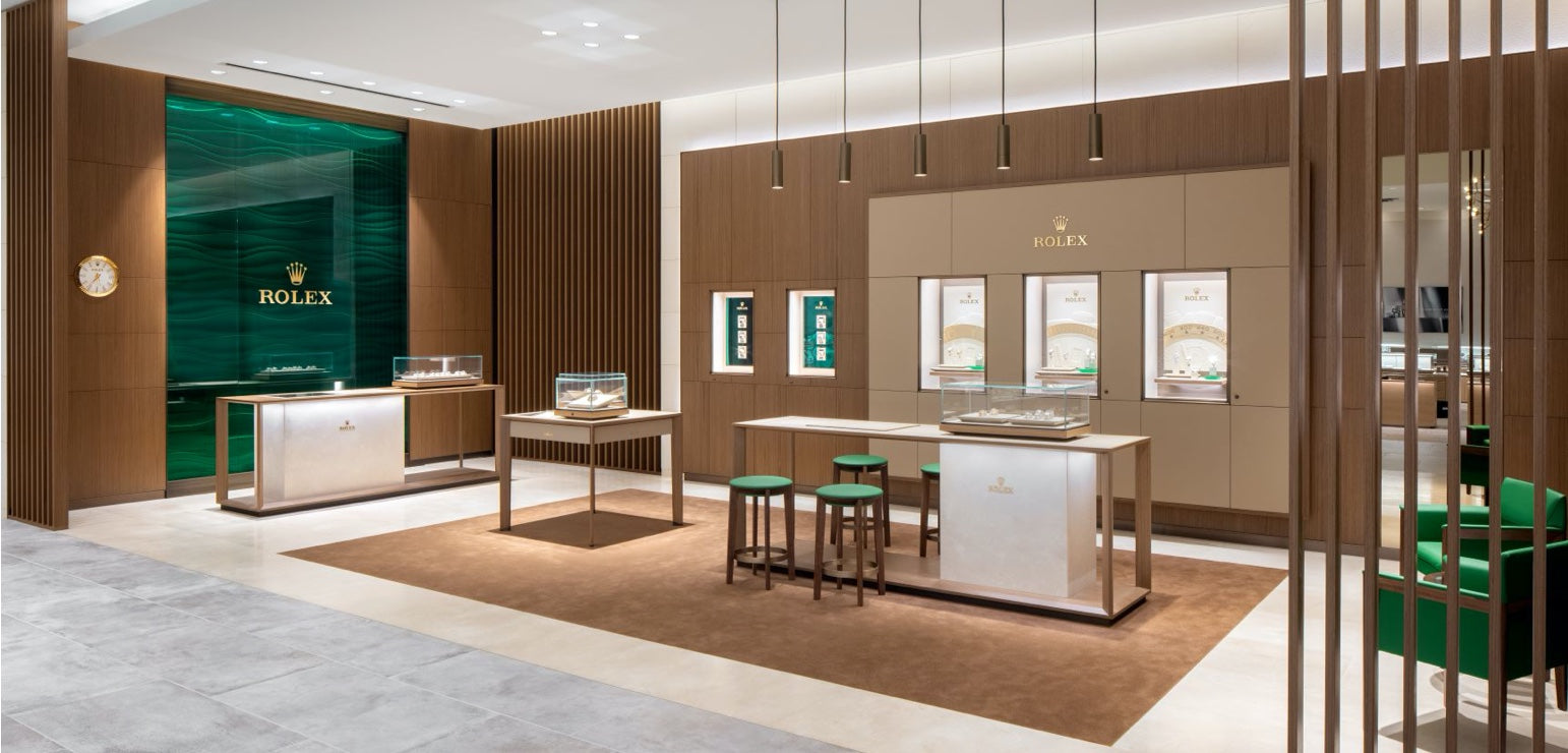 Rolex watch showroom